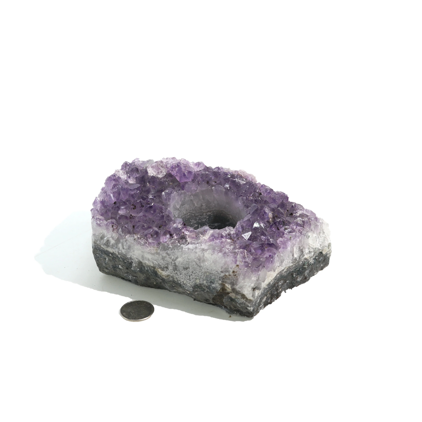 Amethyst Cluster Candle Holder image 4