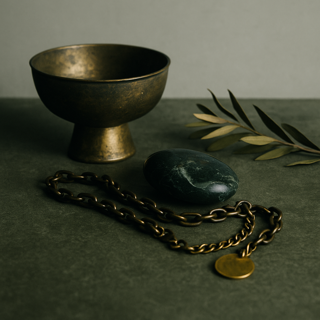 The Vessel – Bowls, Chains & Stones That Hold Memory