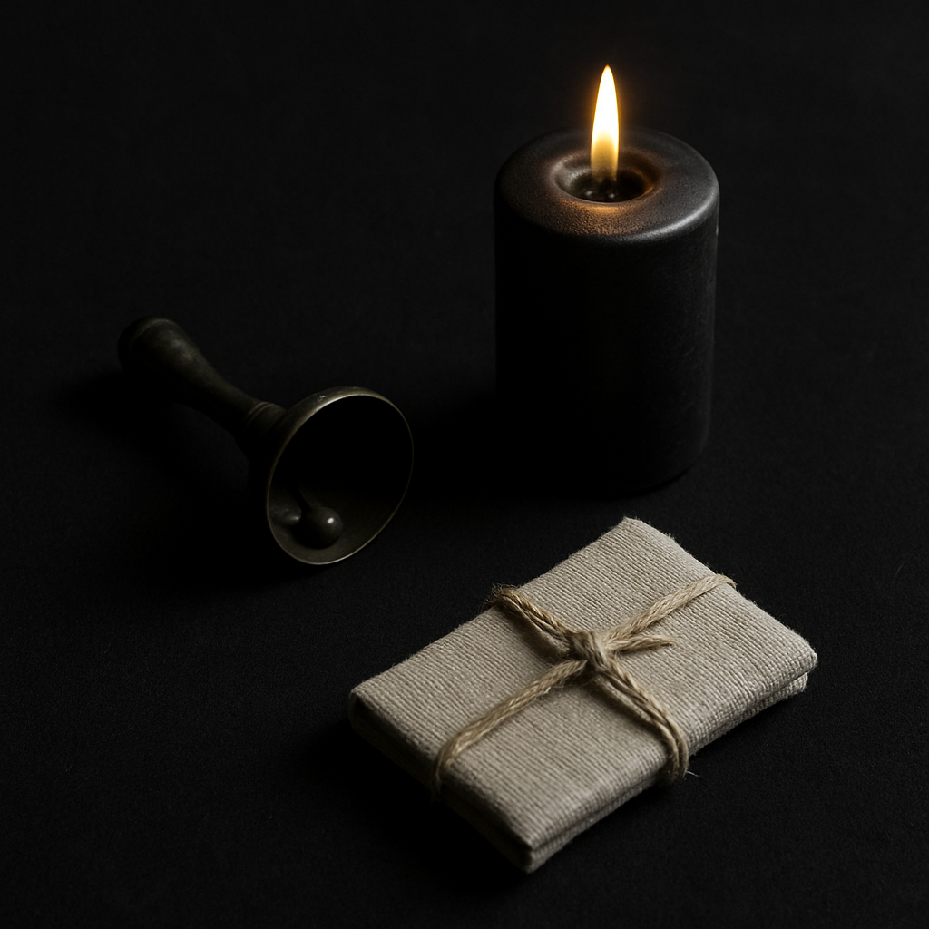 The Blank – Ritual Tools for Silence & Stillness