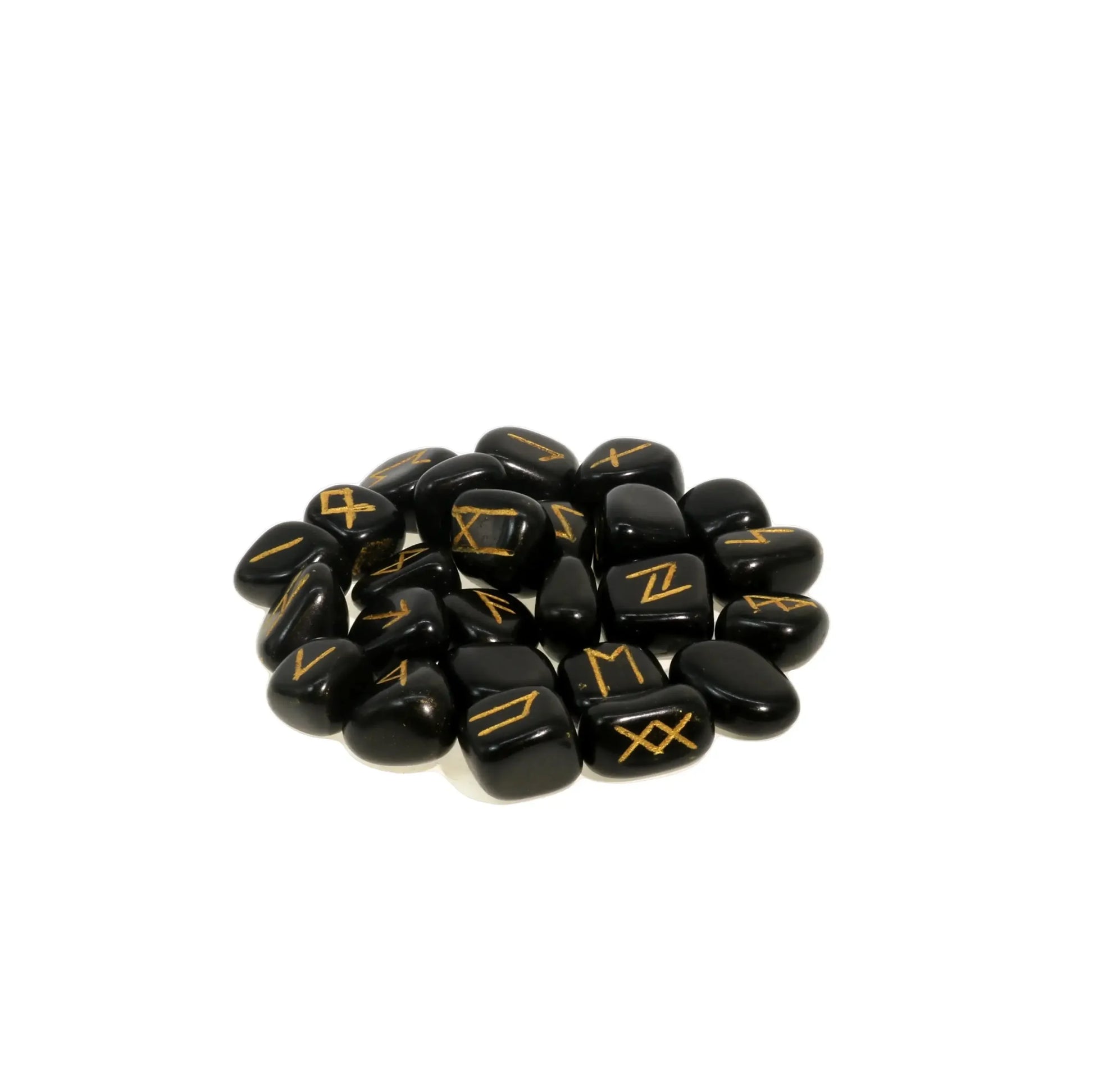 Agate Black Runes Set image 3